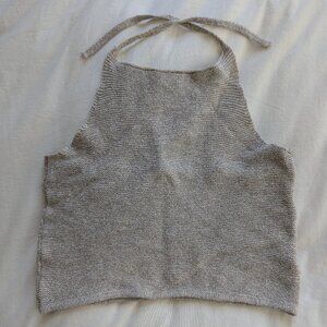 Knit halter top from Brandy Melville